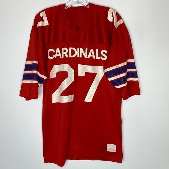 Vintage Champion Cardinals Mesh Jersey #27 Size Large USA - Picture 1 of 4